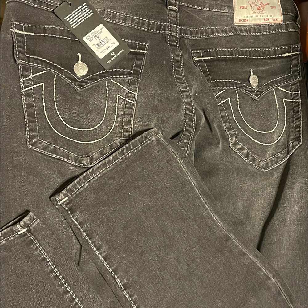 True Religion Gray Jeans